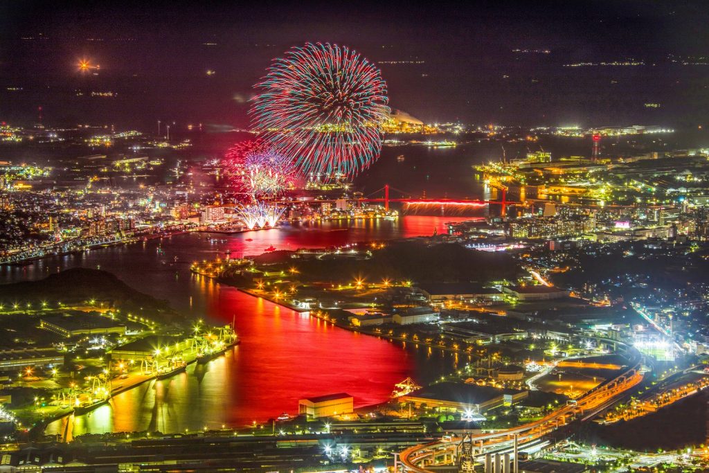 皿倉山の夜景 - 北九州市 八幡東区 皿倉山 皿倉山ケーブルカーのホームページ